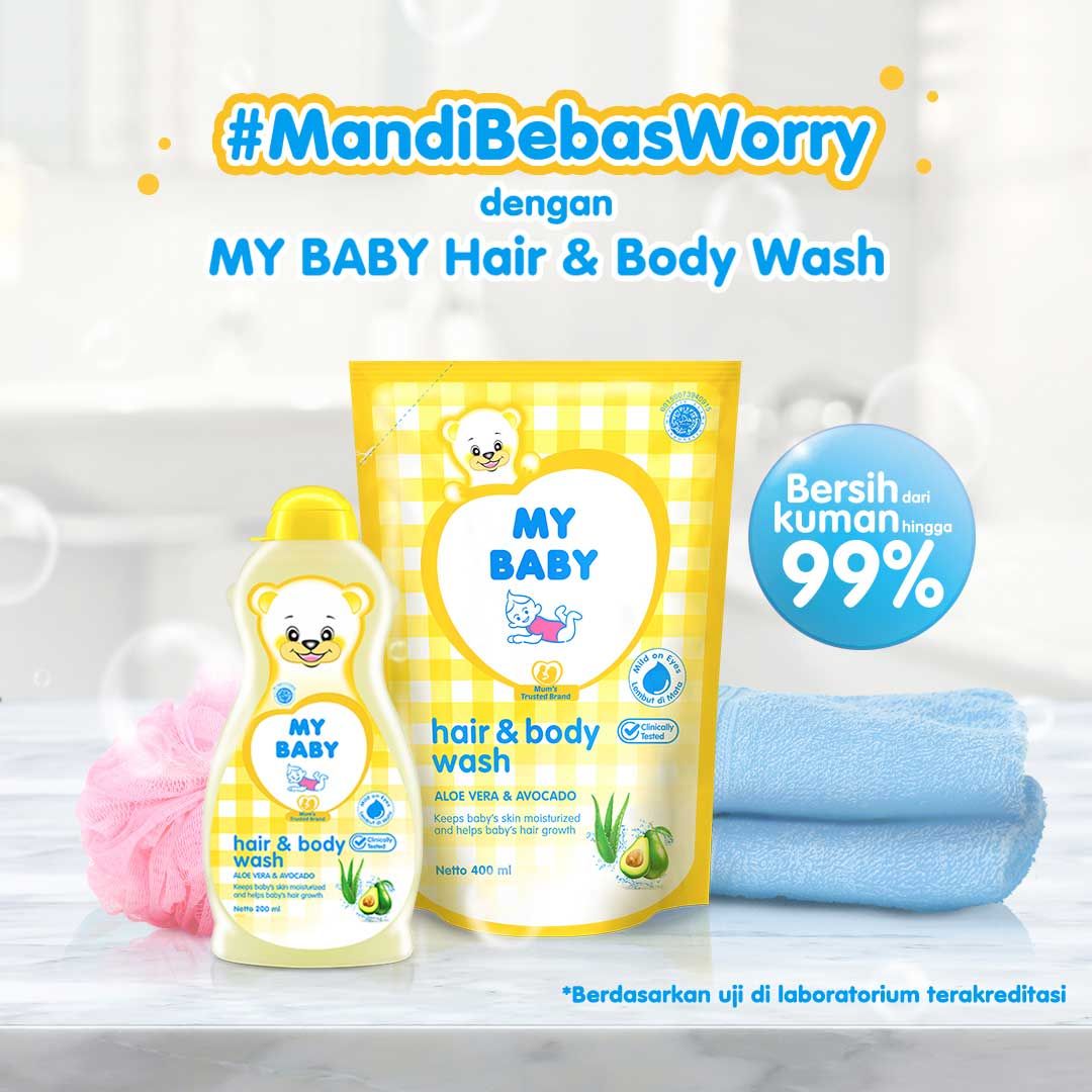 My Baby Hair & Body Wash 100ml - 5