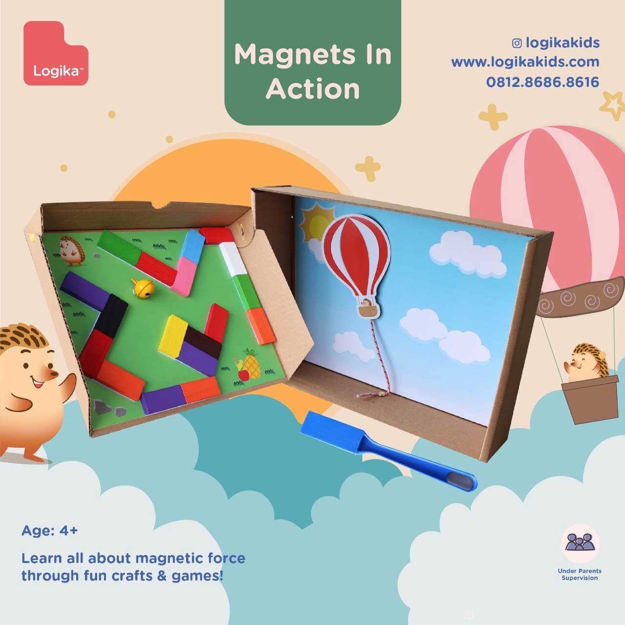 Logika Kids - Magnet in Action - 1