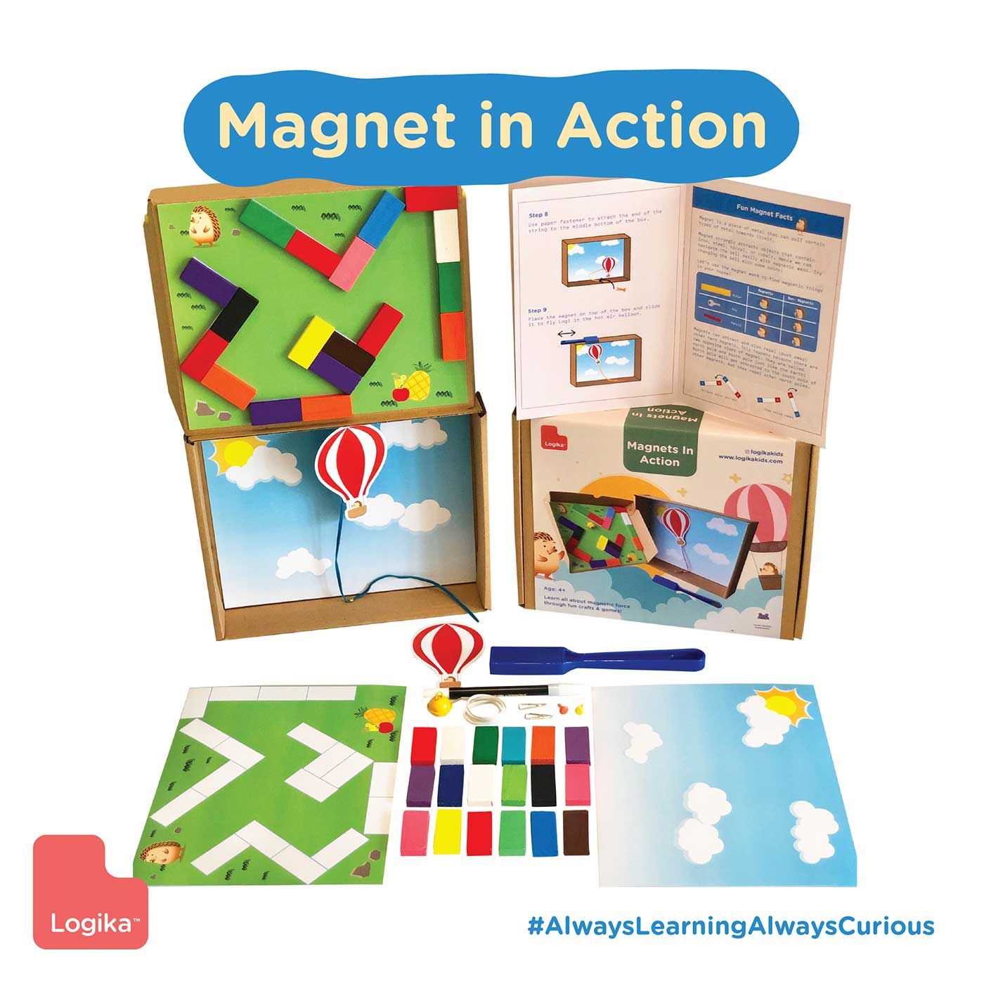 Logika Kids - Magnet in Action - 2