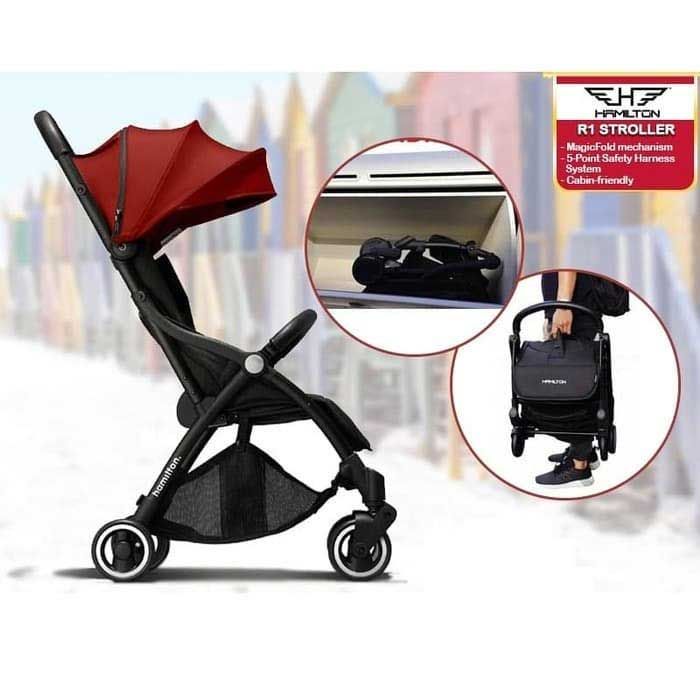 Hamilton Baby Stroller R1-Red - 3
