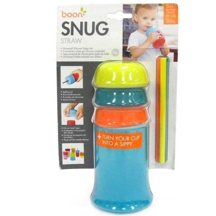 Boon Snug Straw With Cup - Boy  - 11145 - 2