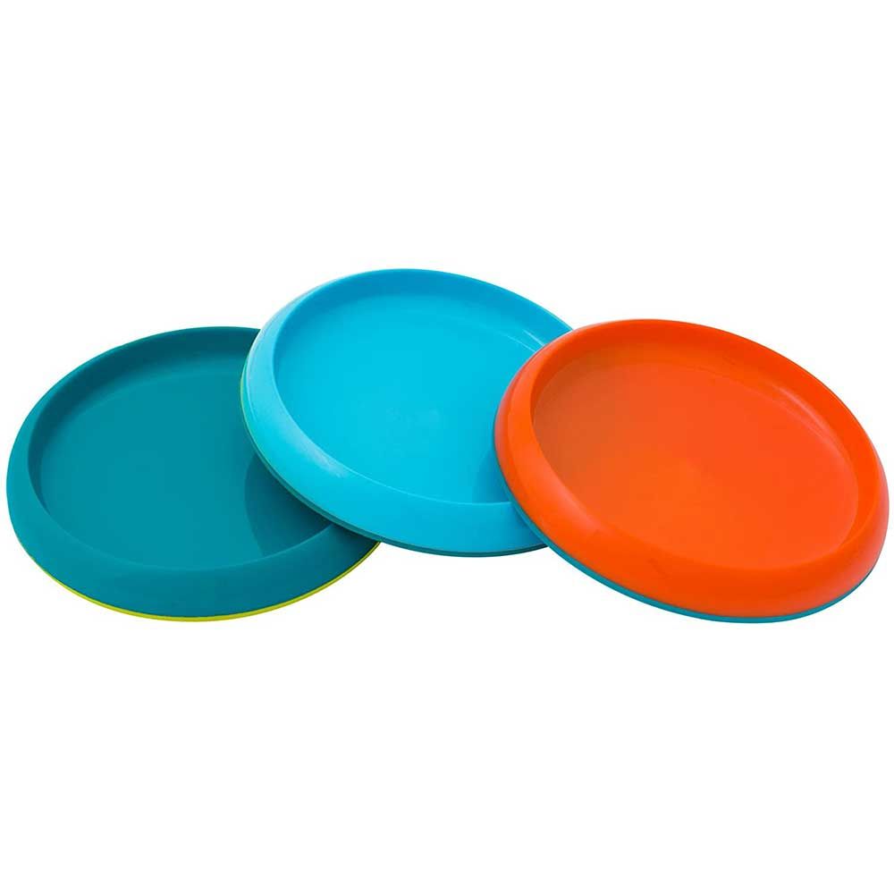 Boon Dish Edgeless Stayput Bowl Boy (Blue-Orange-Green) - 10135 - 1