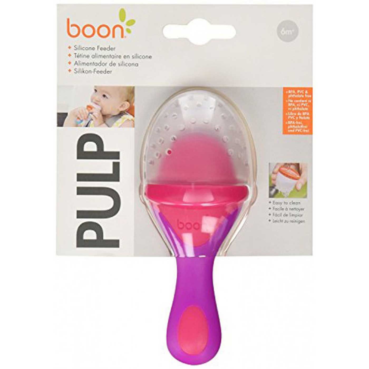 Boon Pulp Feeder Magenta-Pink - 11178 - 2