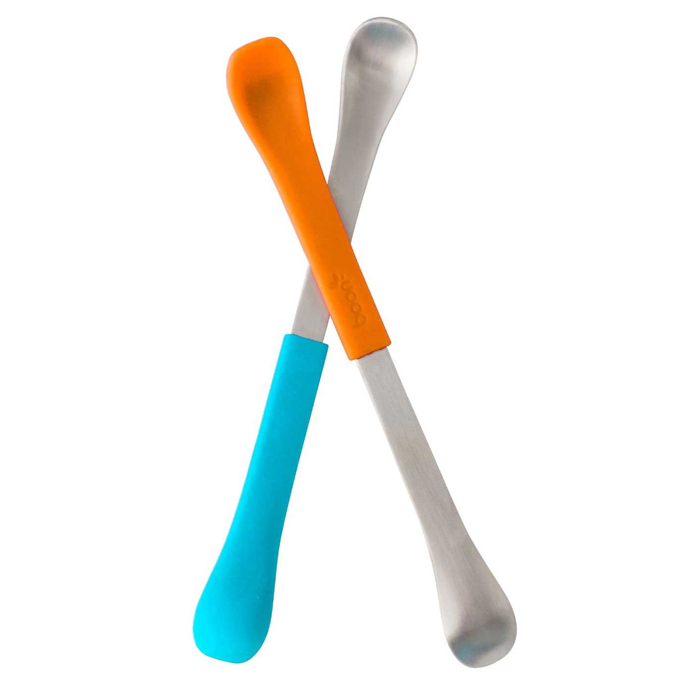 Boon Swap Feeding Spoon 2 In 1 (Blue-Orange) - 298 - 1