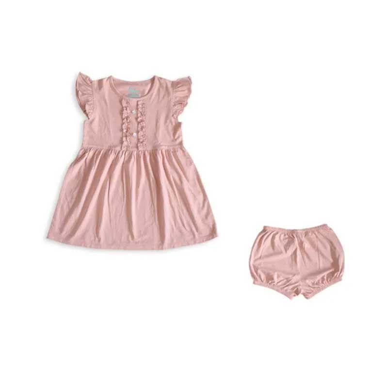 Little Bubba Aurora Dress Rose 3-6 Month - LBAD-ROS36 - 1