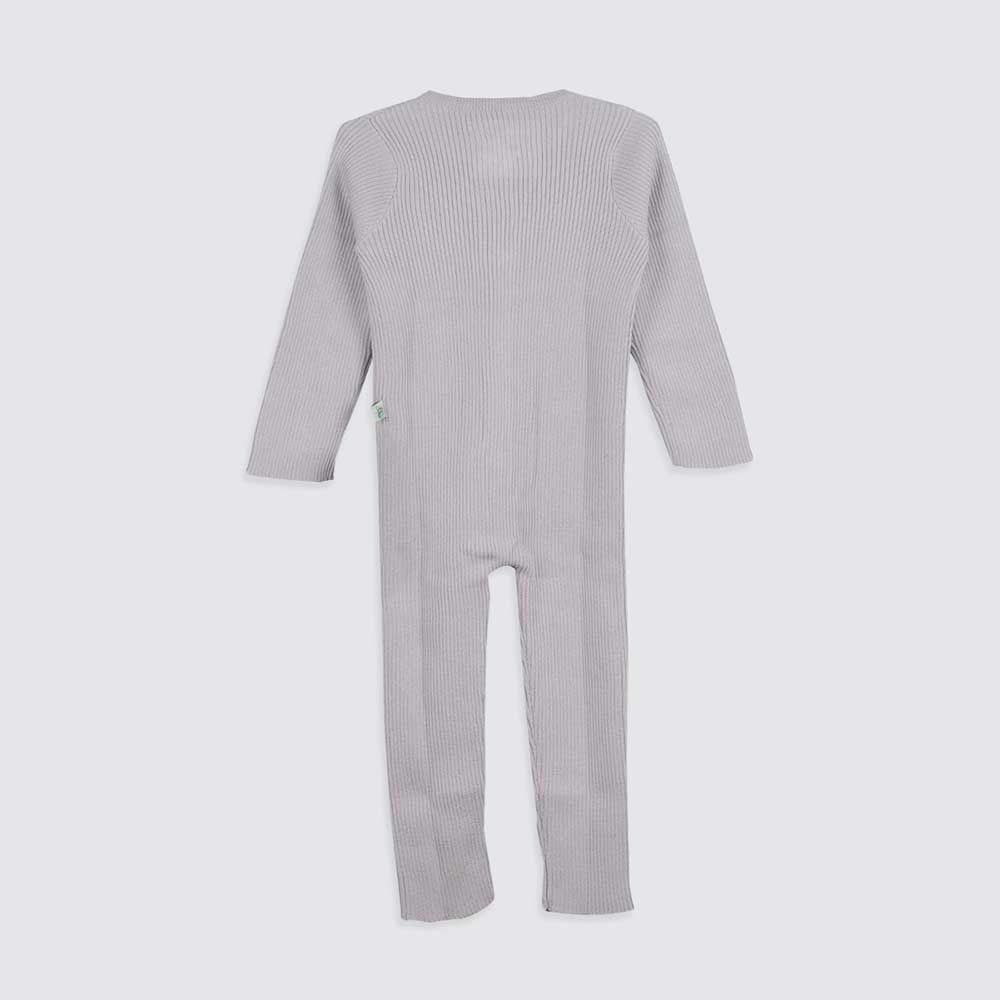 Little Bubba Jumpsuit Knit Long Mist 3-6 Month - LBJL-MIS36 - 2