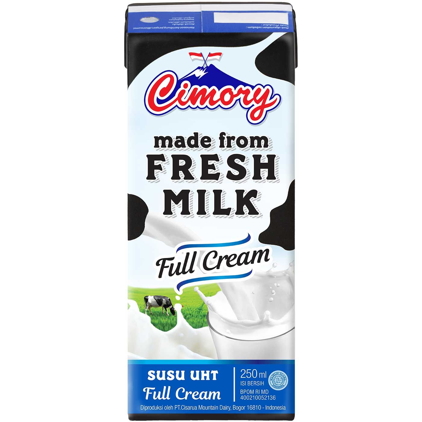 Cimory Uht Milk Full Cream 250ml  - 1