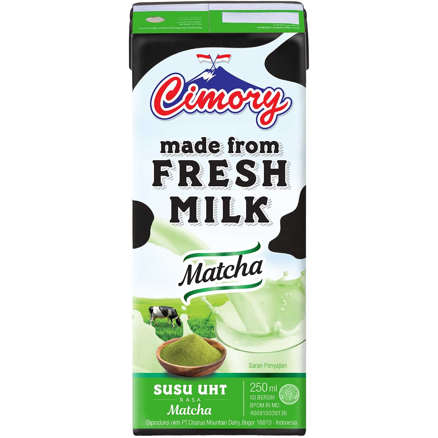 Cimory Uht Milk Matcha 250ml  - 1