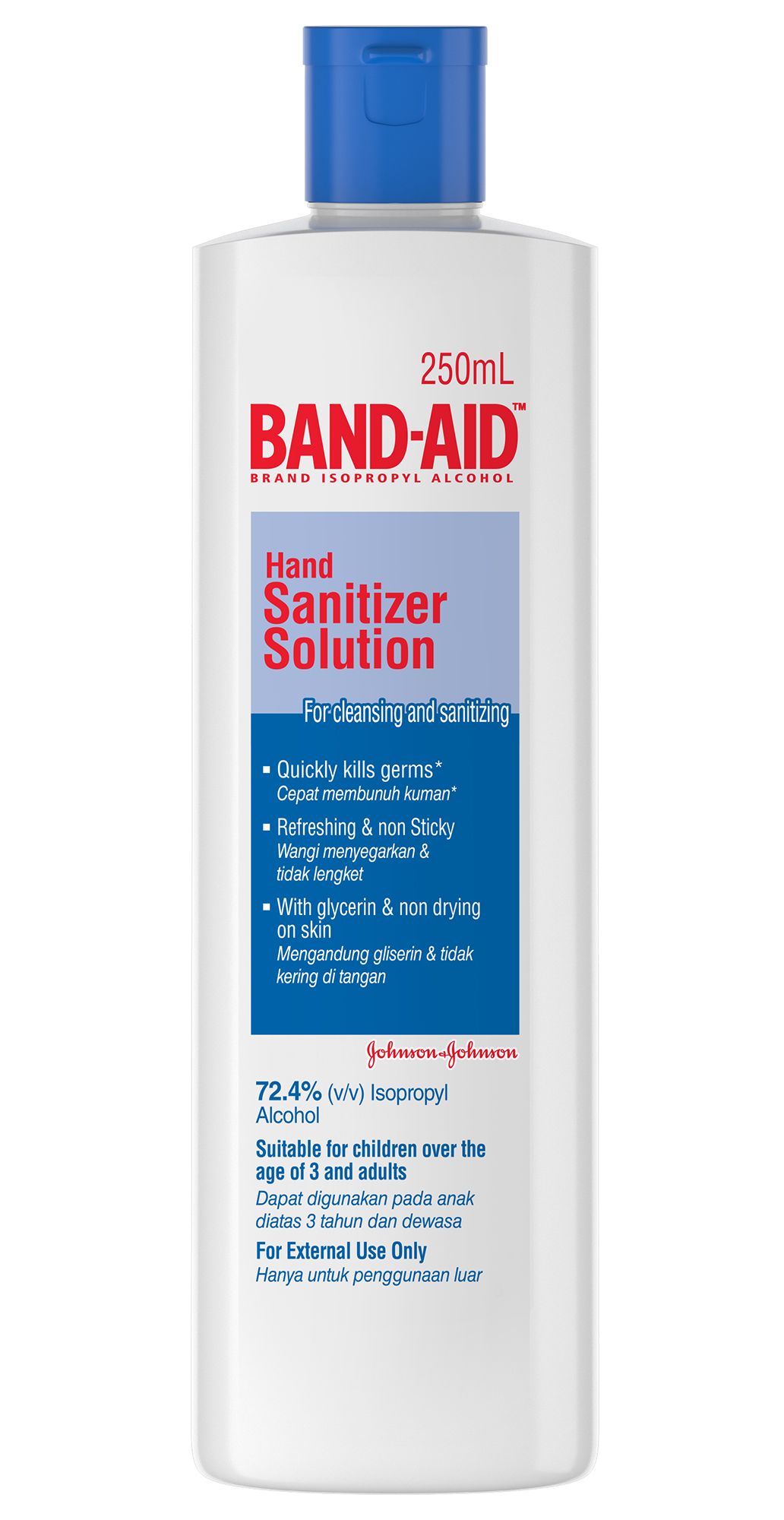 Free Band Aid Hand Sanitizer 250ml - 1