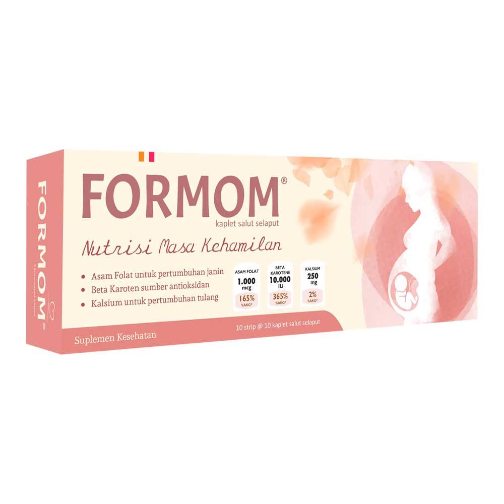 For Mom Suplemen Multivitamin Ibu Hamil - 100 Kaplet Salut Selaput - 1