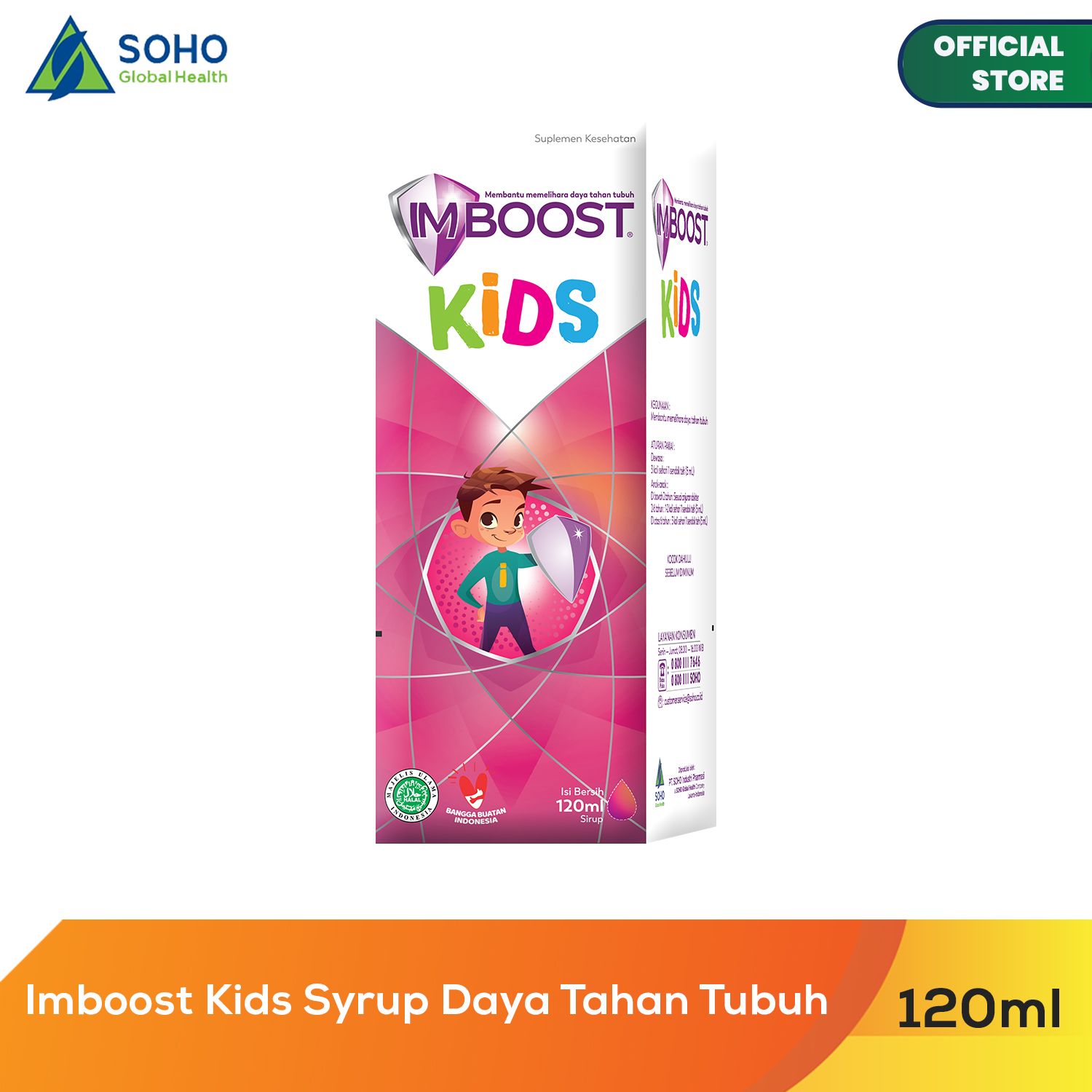Imboost Kids Syrup Btl 120ml - 1