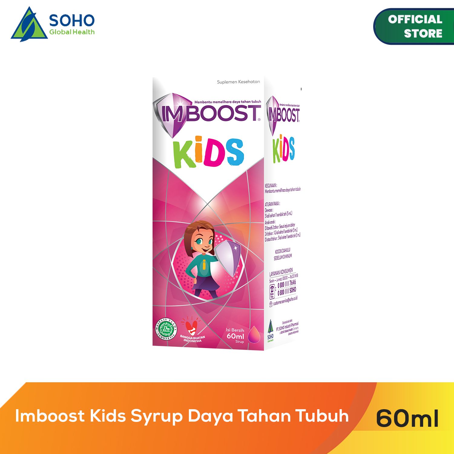 Imboost Kids Syrup Btl 60ml - 1