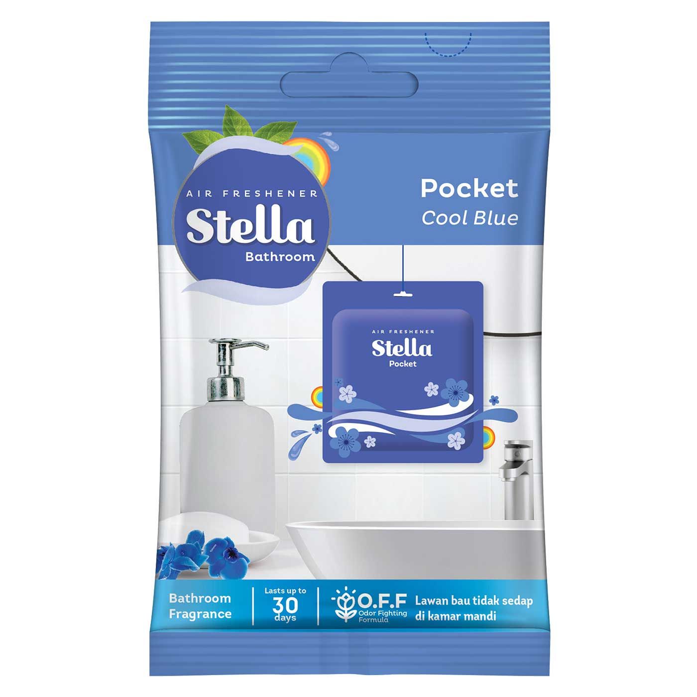 Stella Pocket Bathroom Blue - 1