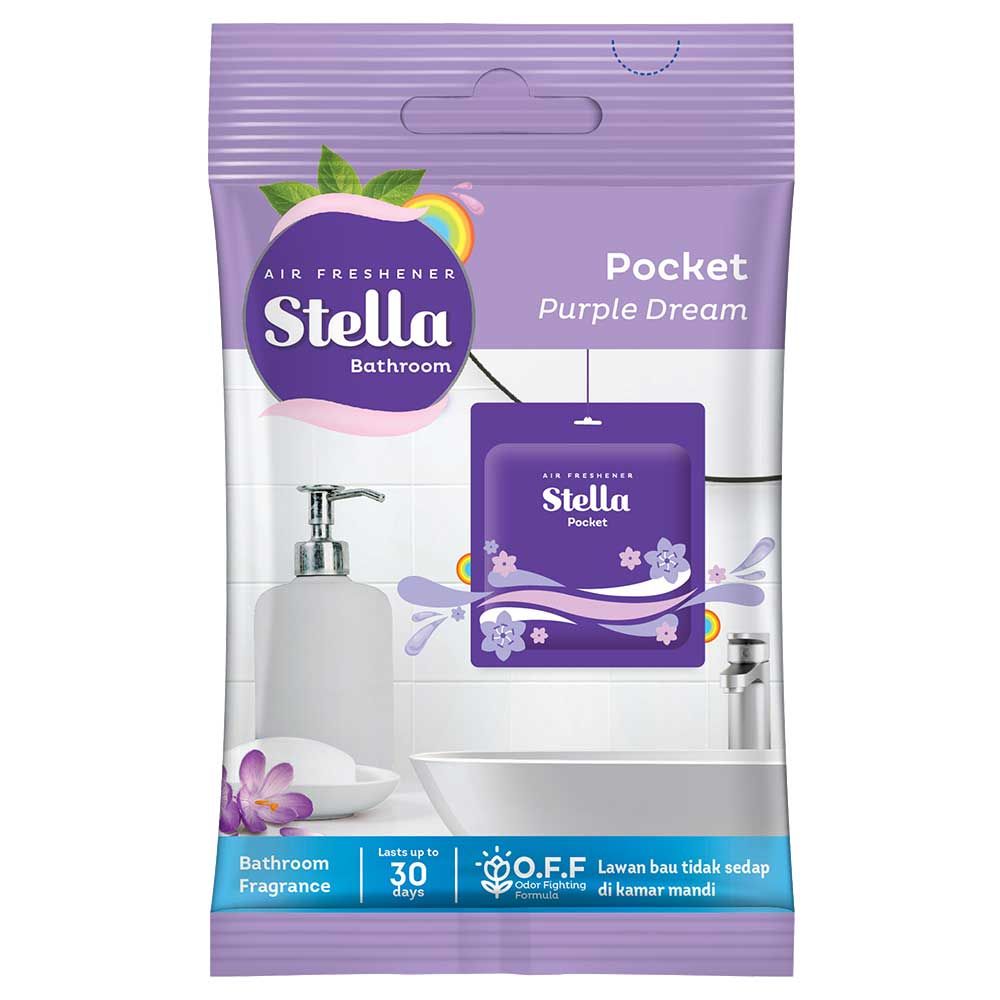 Stella Pocket Bathroom Purple - 1