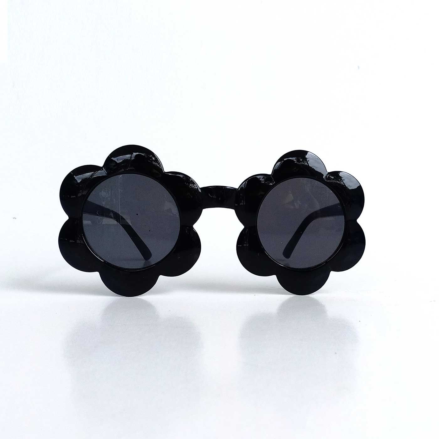 Lee Vierra Flower Kids Sunglasses Black  - 1