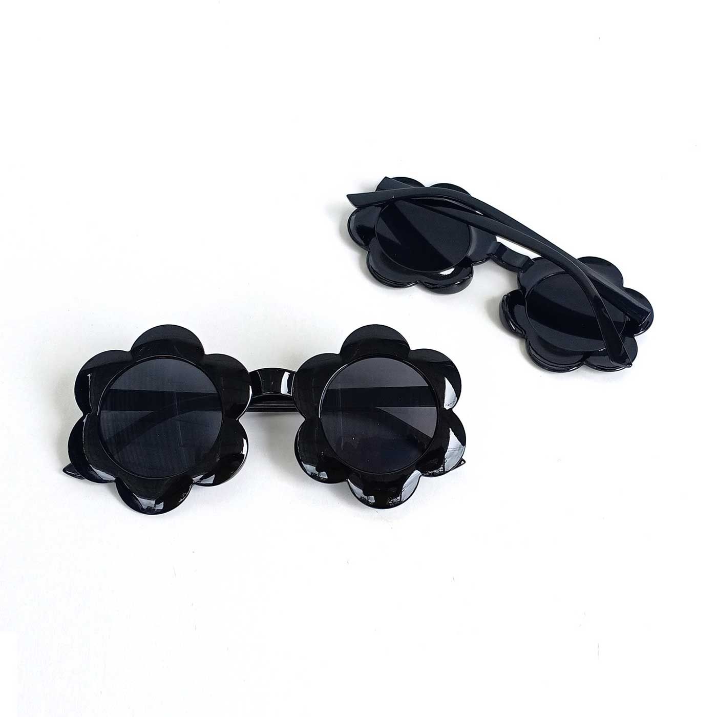 Lee Vierra Flower Kids Sunglasses Black  - 3