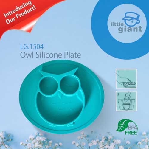 Little Giant Owl Silicone Plate - LG1504 - 2
