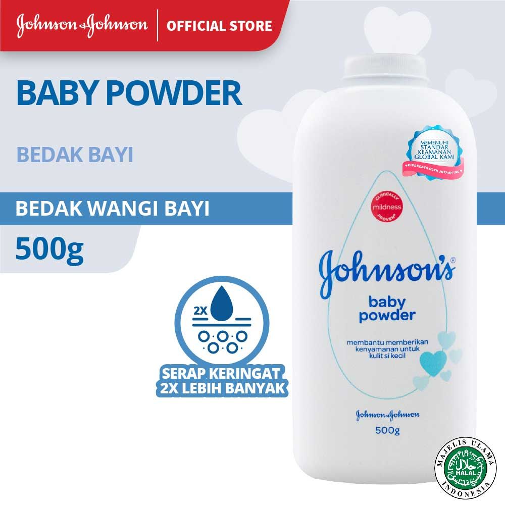Johnson Baby Powder Regular 500Gr - Monsoon - 1