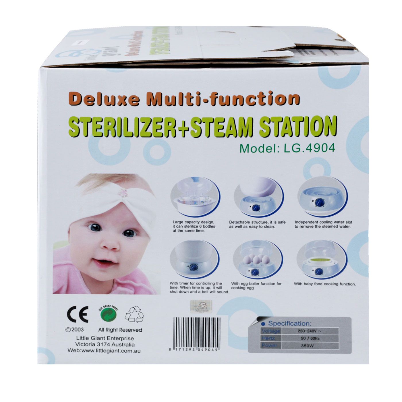 Little Giant Sterilizer Steam Station - 3
