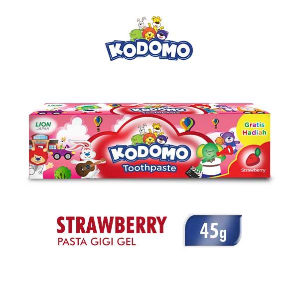 Kodomo Toothpaste Tube 45gr Strawberry - 1