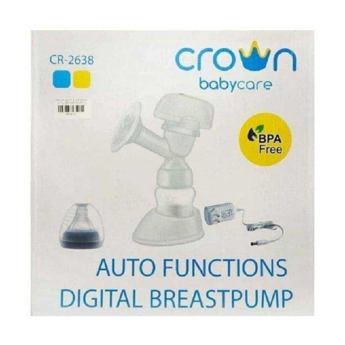 Crown Auto Functions Digital Breastpump CR2638 Biru - 2