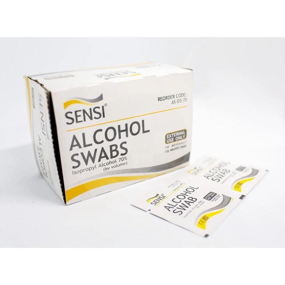 Sensi Alcohol Swab - SAS/100 - 1