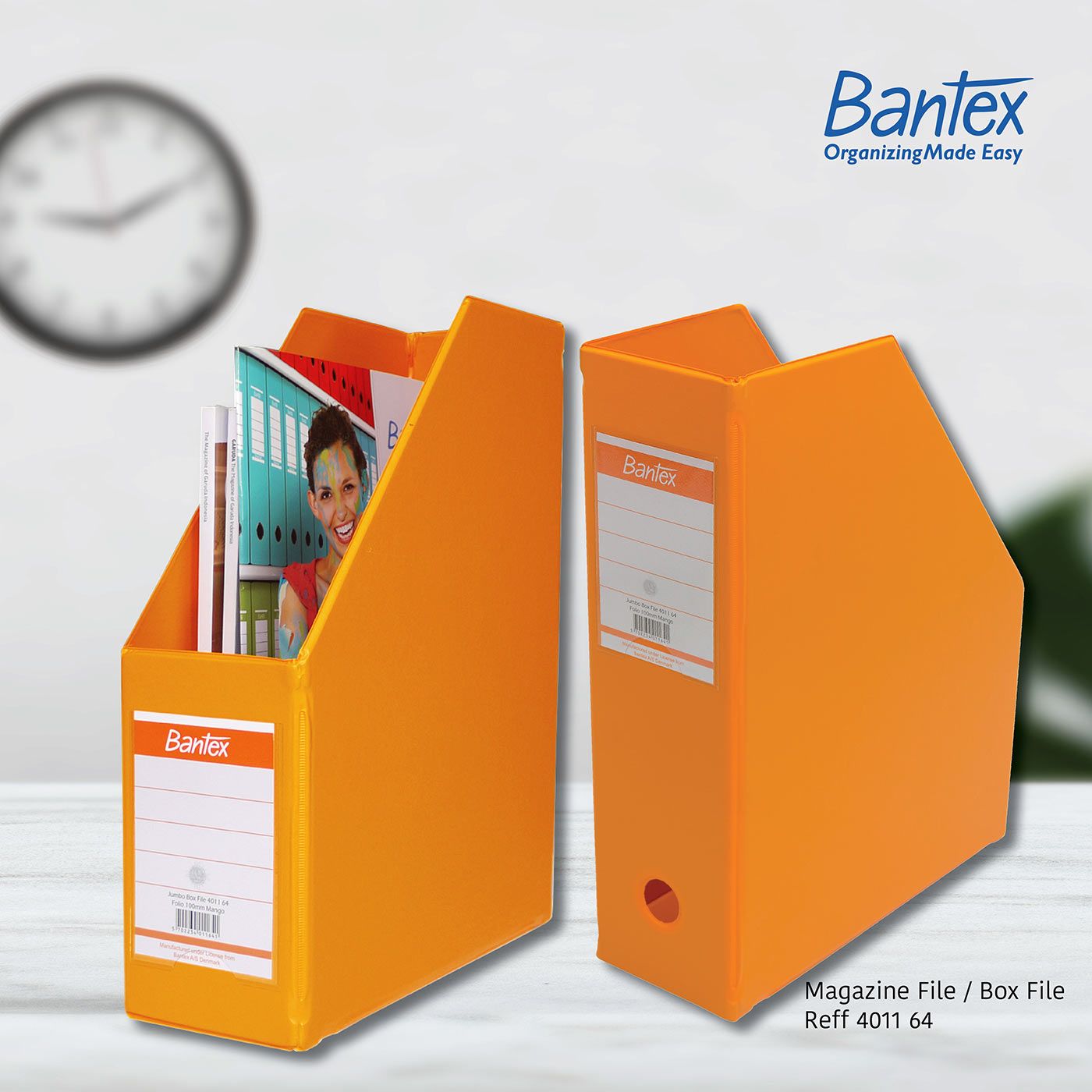 Bantex Magazine Files (Box Files) Folio 10 Cm - 4011 64 - 3