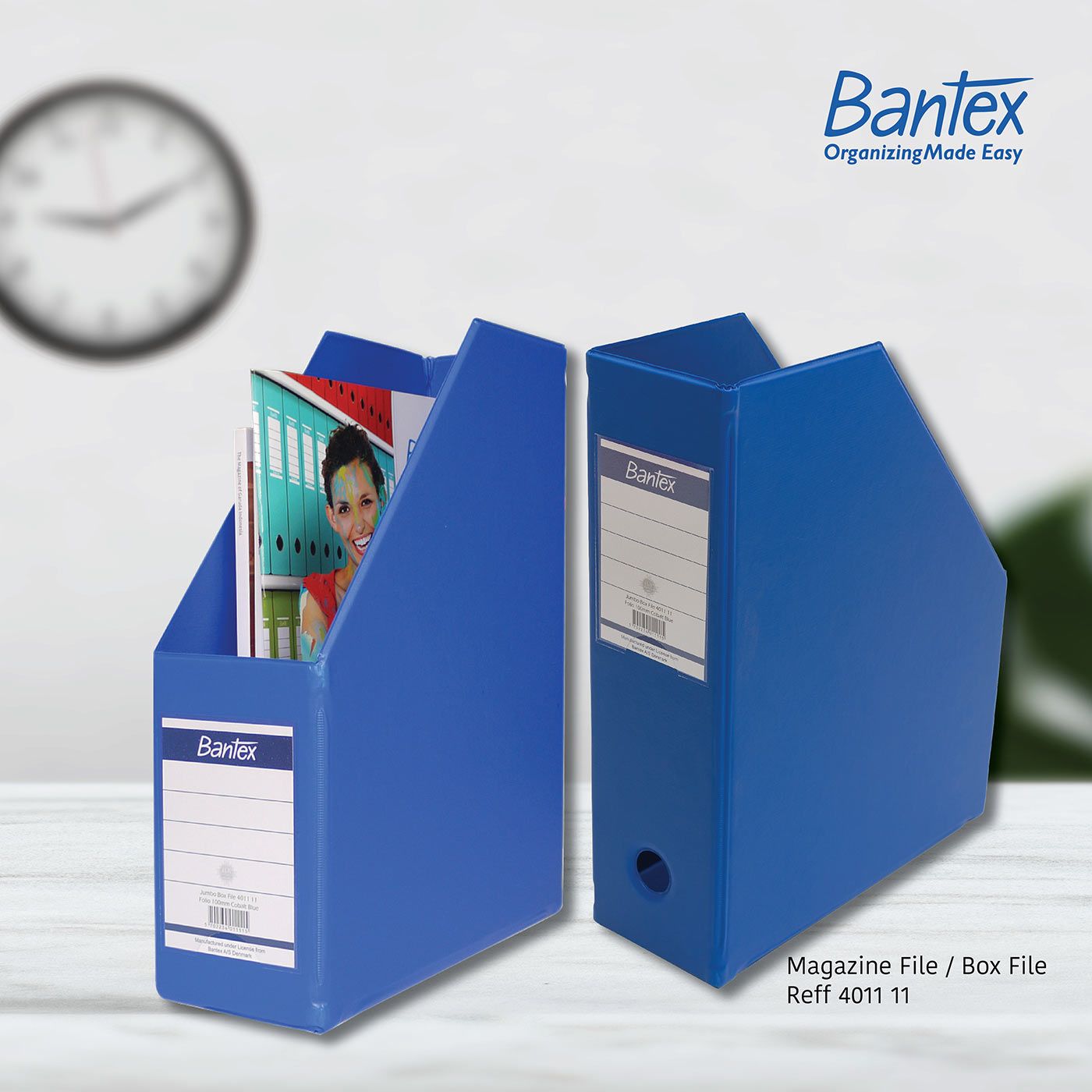 Bantex Magazine Files (Box Files) Folio 10 Cm - 4011 11 - 3