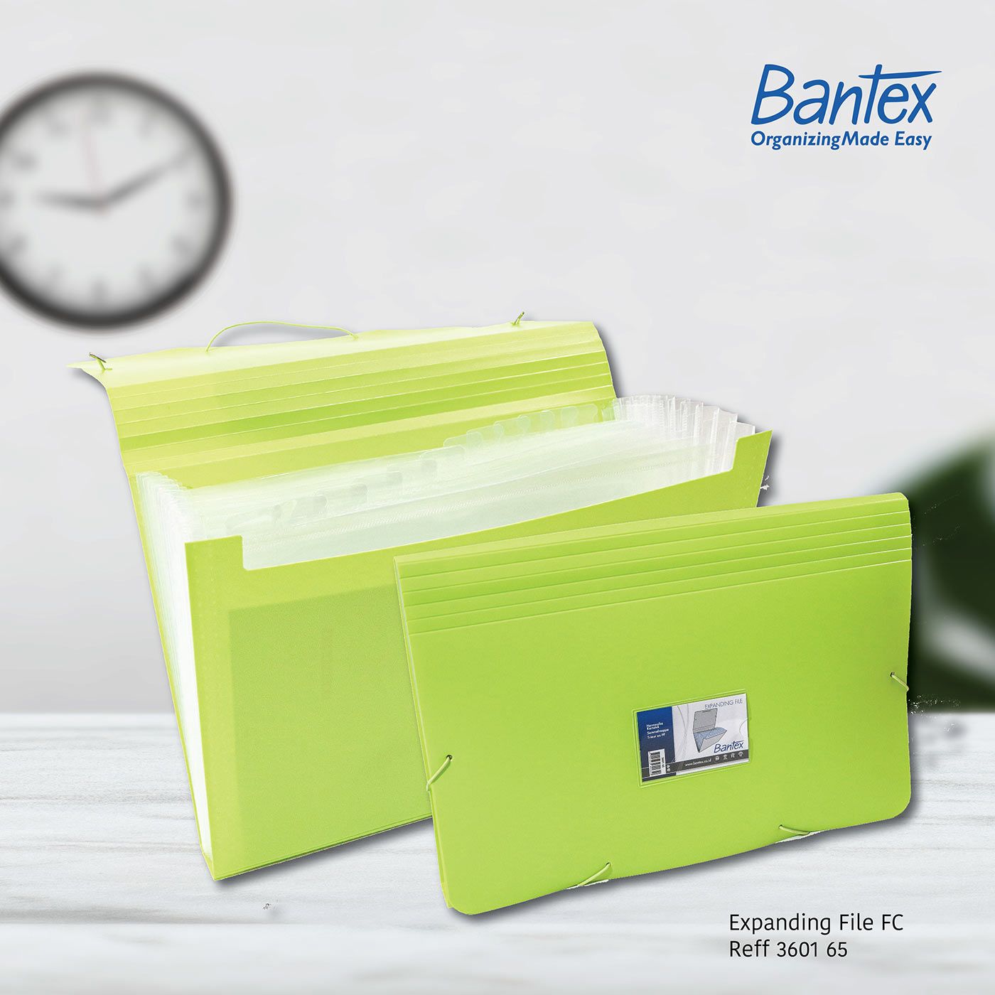 Bantex Expanding File Folio - 3601 65 - 1