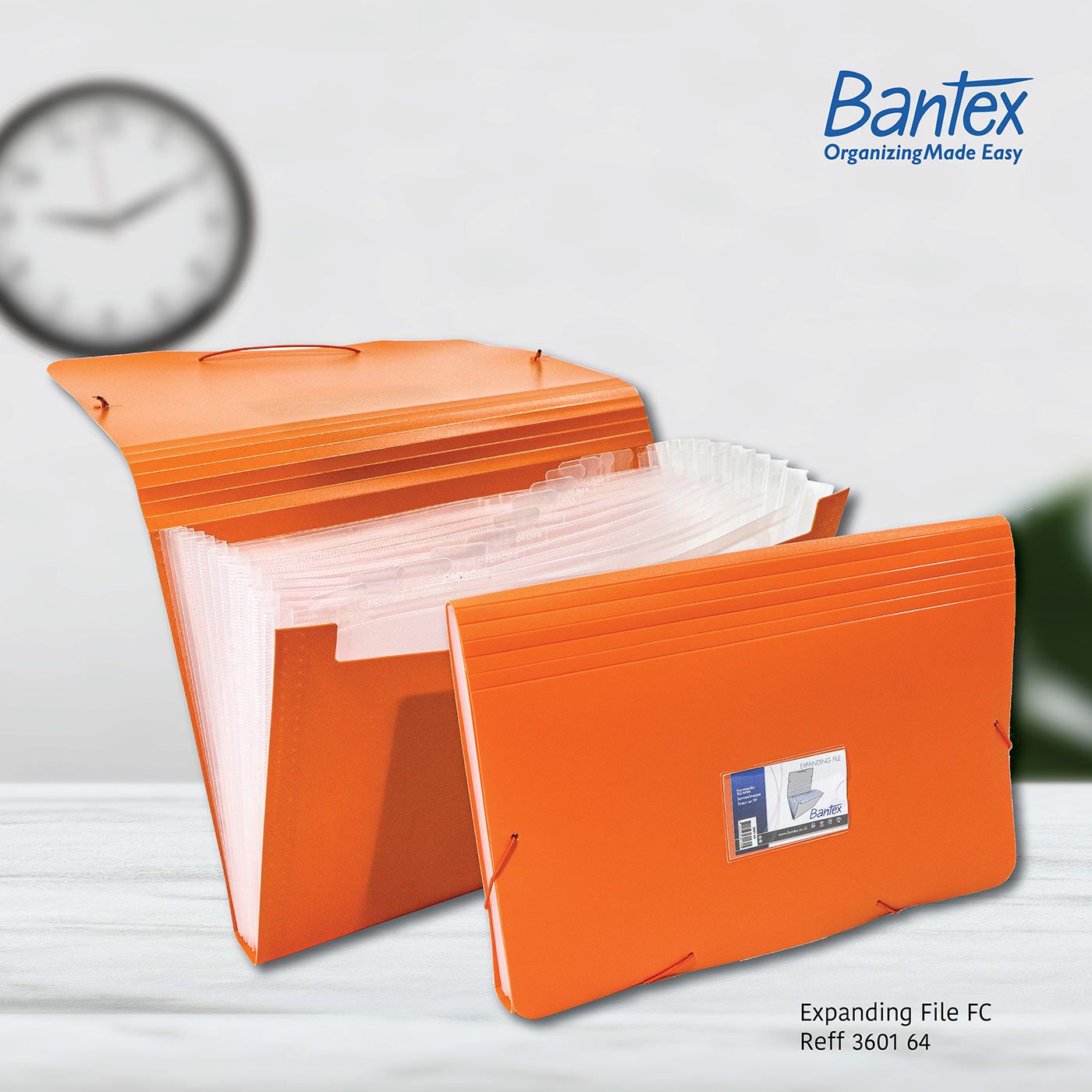 Bantex Expanding File Folio - 3601 64 - 1