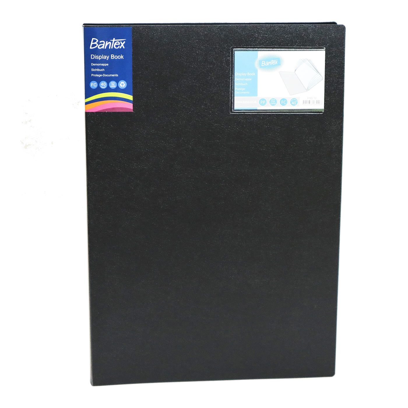 Bantex Standard Display Book 40 Pockets Fc - 3185 10 - 2