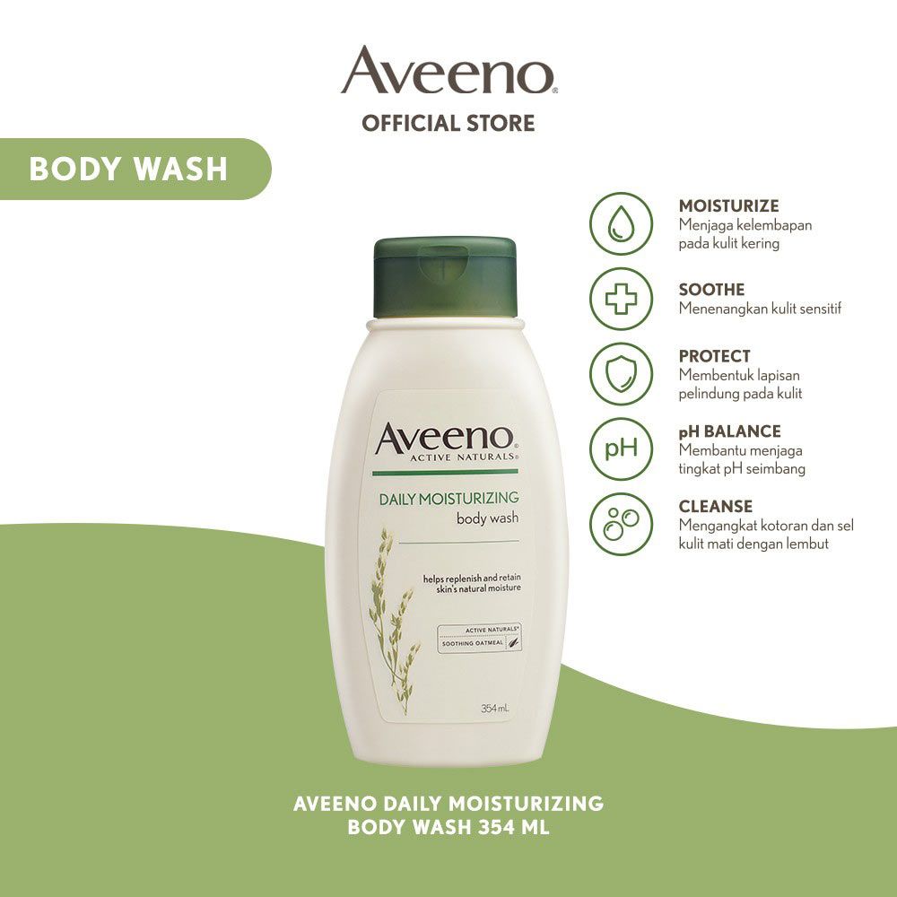 Aveeno Daily Moisturizing Body Wash 354ml - 1