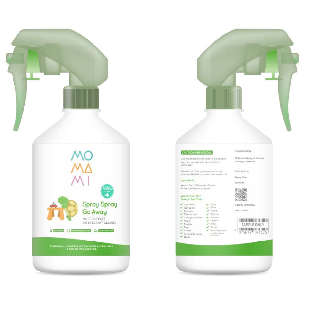 Momami Spray Go-Away Multisurface Cleaner 500ml - 1