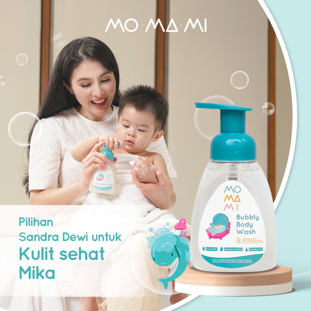 Momami Bubbly Body Wash 250ml - 2
