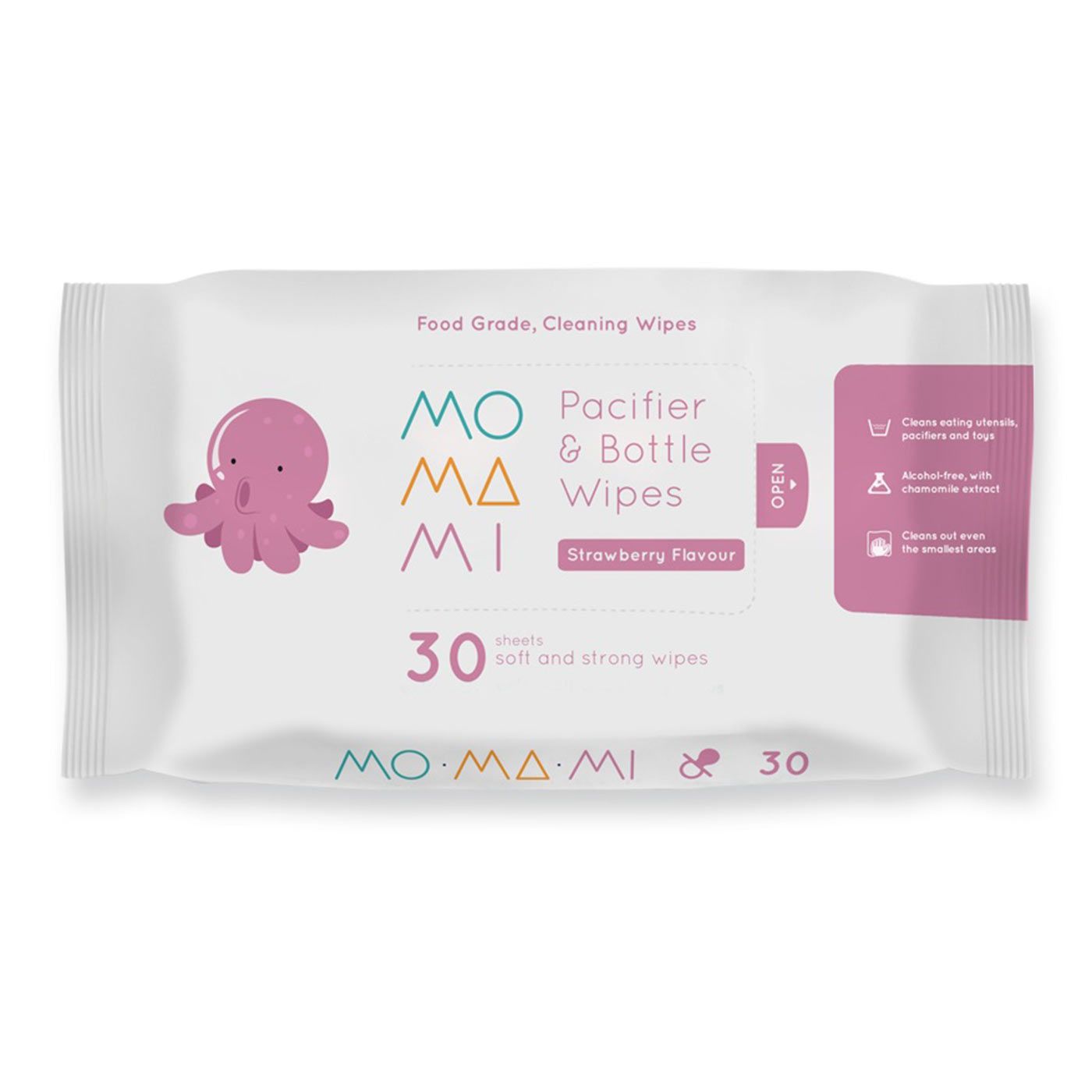 Momami Pacifier & Bottle Wipes 30 - 1