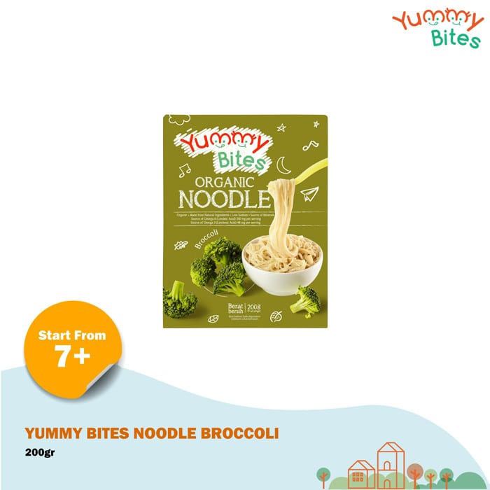 Yummy Bites Noddles Broccoli 200gr - 1