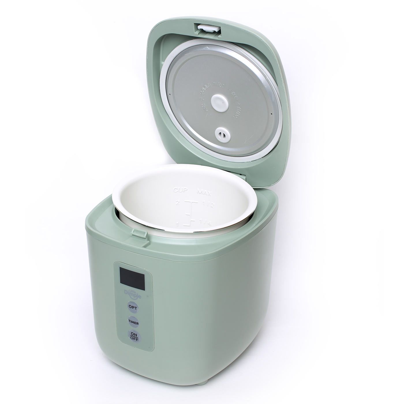 Little Dimple Mini Rice Cooker Green - 2