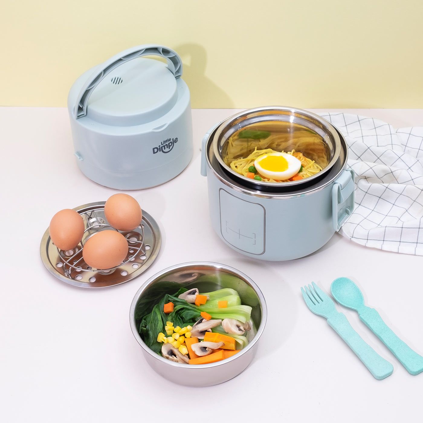 Little Dimple Portable Cooker Green - 4