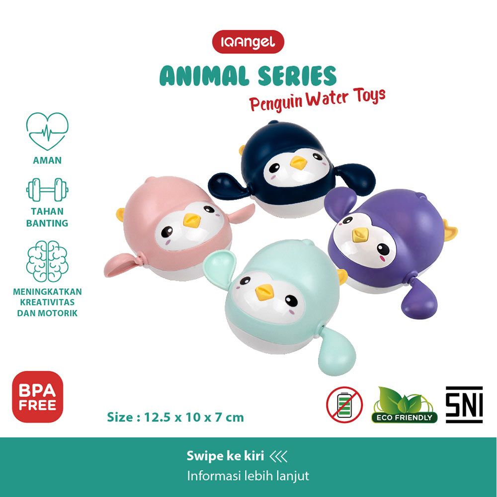IQANGEL Penguin Water Toys - Mainan Air Pinguin - 1