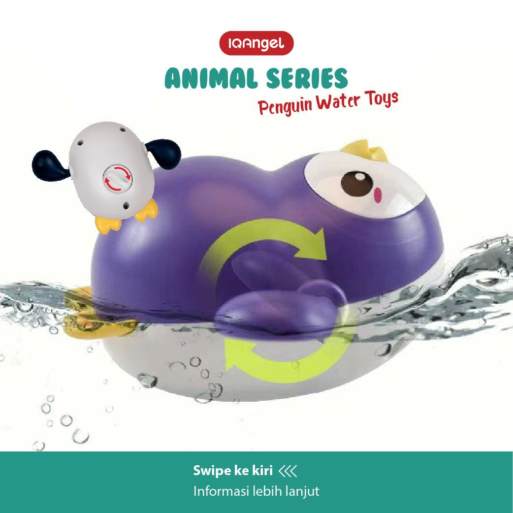 IQANGEL Penguin Water Toys - Mainan Air Pinguin - 2