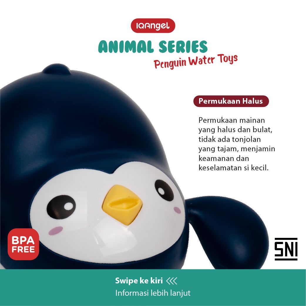 IQANGEL Penguin Water Toys - Mainan Air Pinguin - 3