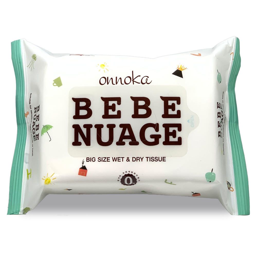 Onnoka Bebe Nuage Dry / Wet Organic Tissue - 1
