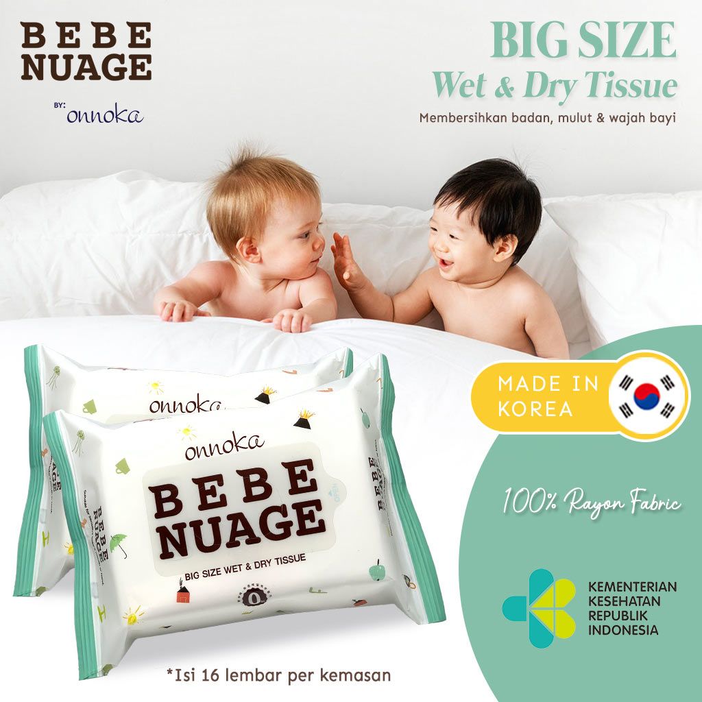 Onnoka Bebe Nuage Dry / Wet Organic Tissue - 4
