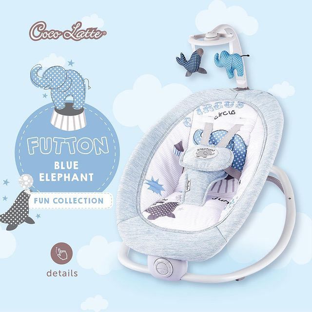 Cocolatte Futton Fun Collections Cl 6926 - Blue - 1