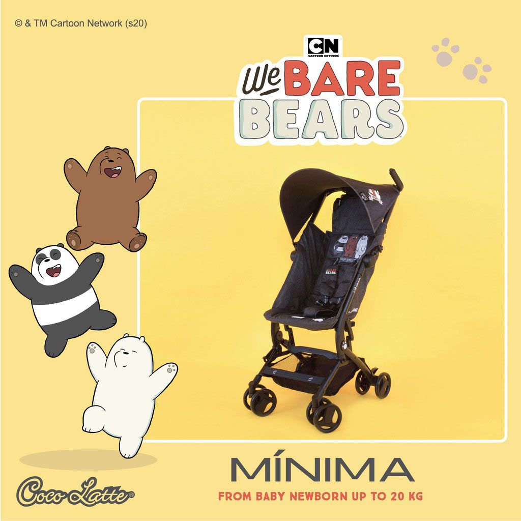 Cocolatte Stroller x We Bare Bears CL 6959 Minima - 1