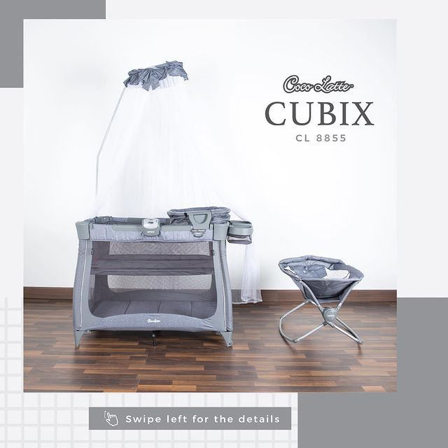 Cocolatte Box CL 88551 Cubix - Grey - 1
