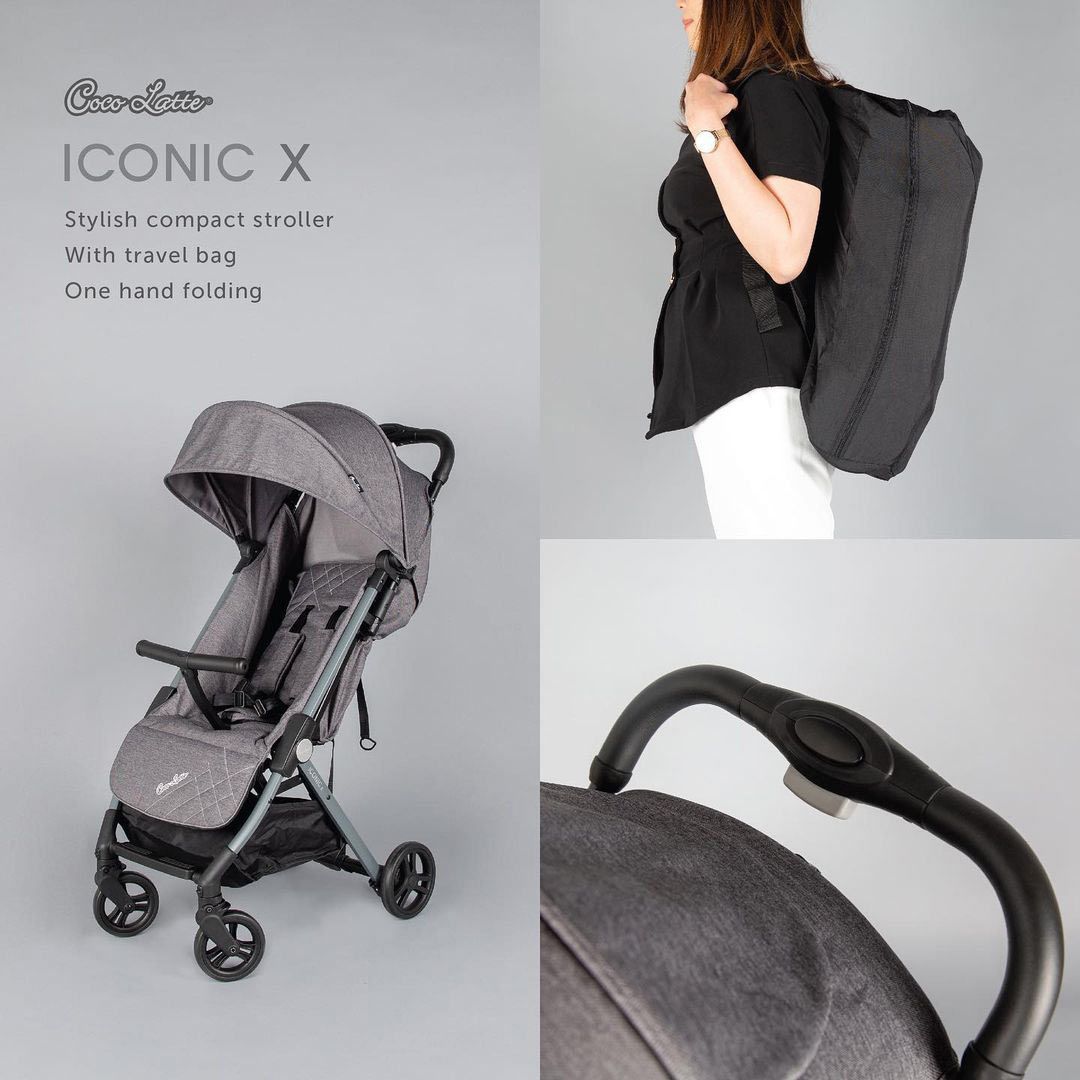 Cocolatte Stroller CL707 Iconic X - Grey - 1