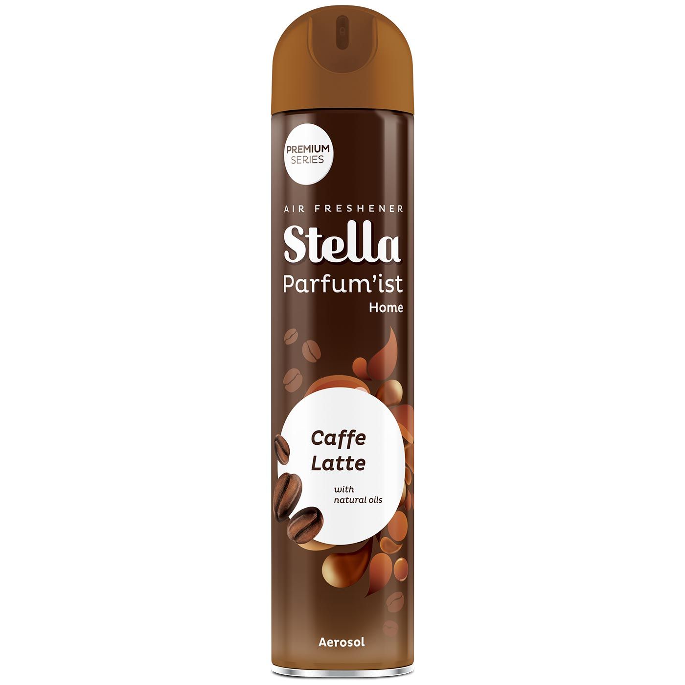 Stella Aerosol Parfumist Caffe Latte 350+50 ml - 1