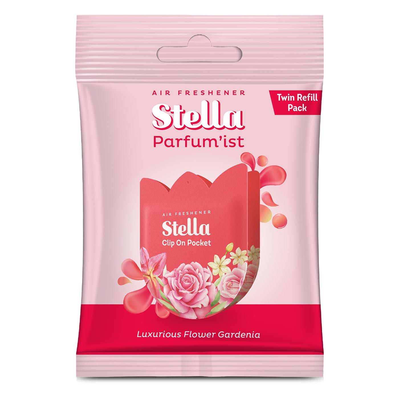 Stella Clip On Pocket Floral (Luxurious Flower Gardenia) Refill 14gr - 1