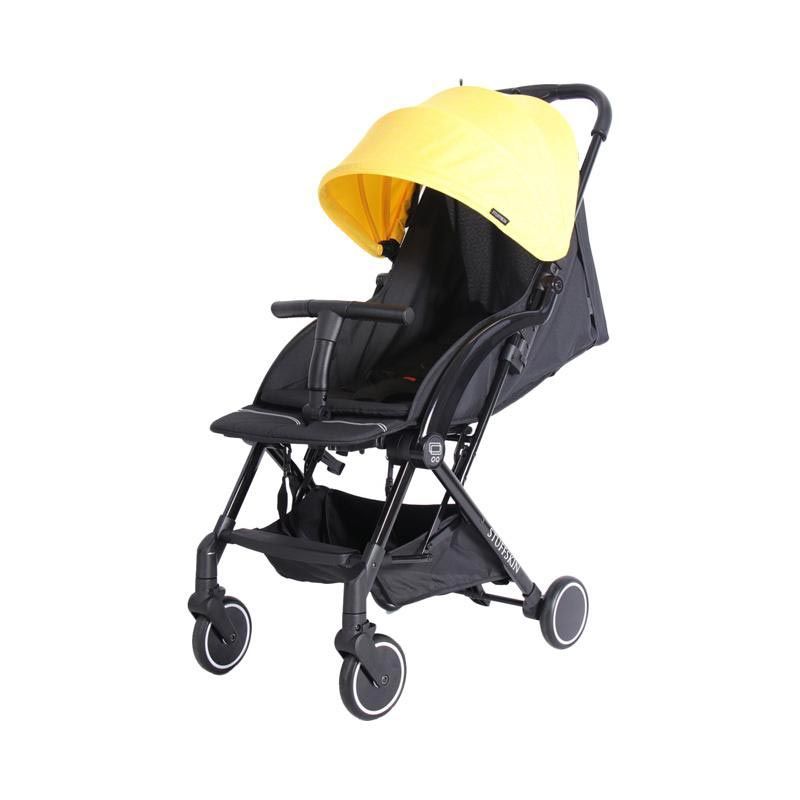 Stuffskin Beebi Baby Stroller Yellow STFSKN-YLW - 1